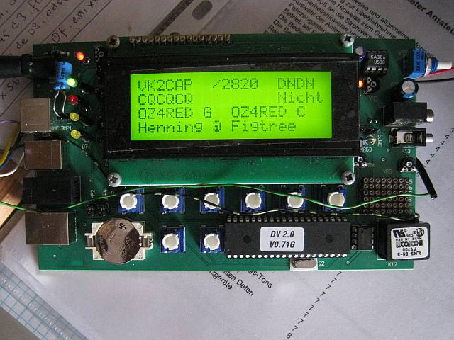 DV Adaptor Display