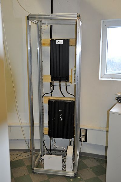 Repeater OZ0REV Rack lukket